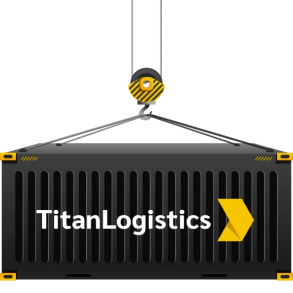 Titan Logistics black container