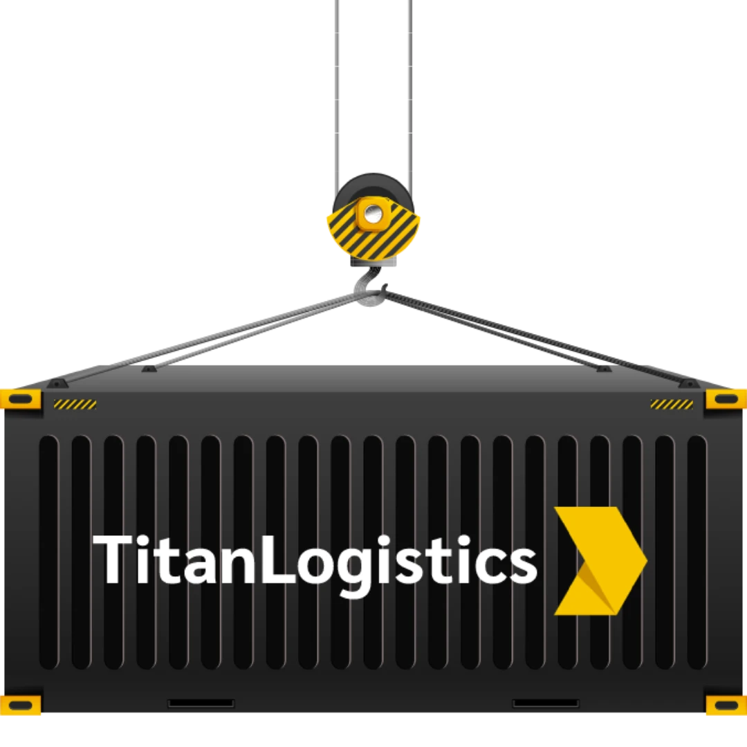 Titan Logistics black container